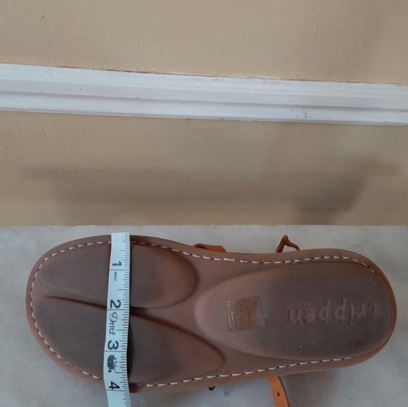 Trippen Women Size EU 37 Orange US 6.5 Leather Shoes. FITS MORE LIKE 8.5 - Picture 14 of 14